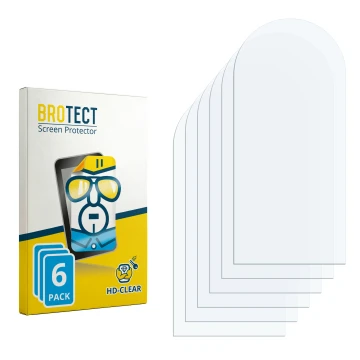 Vorderseite einer Produktverpackung mit dem Markenlogo BROTECT. Daneben ist der zugehörige Displayschutz.