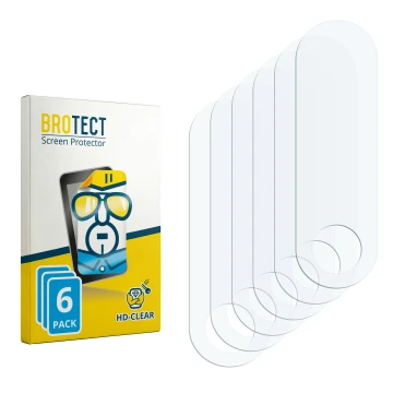 Vorderseite einer Produktverpackung mit dem Markenlogo BROTECT. Daneben ist der zugehörige Displayschutz.