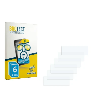 Vorderseite einer Produktverpackung mit dem Markenlogo BROTECT. Daneben ist der zugehörige Displayschutz.
