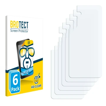 Vorderseite einer Produktverpackung mit dem Markenlogo BROTECT. Daneben ist der zugehörige Displayschutz.