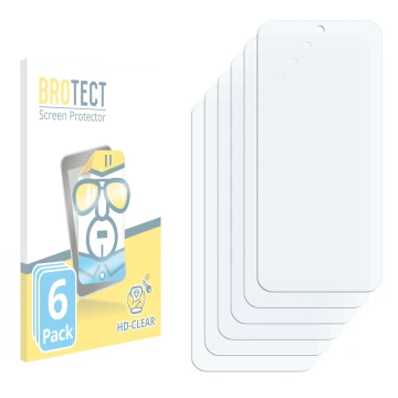 Vorderseite einer Produktverpackung mit dem Markenlogo BROTECT. Daneben ist der zugehörige Displayschutz.