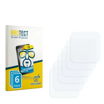 Vorderseite einer Produktverpackung mit dem Markenlogo BROTECT. Daneben ist der zugehörige Displayschutz.