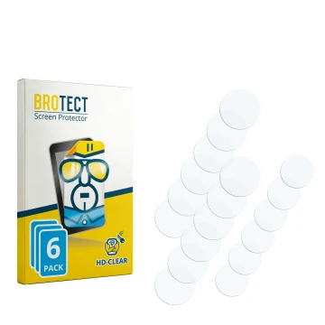 Vorderseite einer Produktverpackung mit dem Markenlogo BROTECT. Daneben ist der zugehörige Displayschutz.