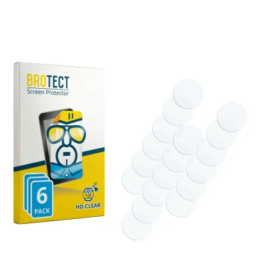 Vorderseite einer Produktverpackung mit dem Markenlogo BROTECT. Daneben ist der zugehörige Displayschutz.