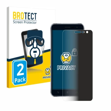 Vorderseite einer Produktverpackung mit dem Markenlogo BROTECT. Daneben ist das Gerät ASUS ZenFone 3 ZE520KL mit dem zugehörig