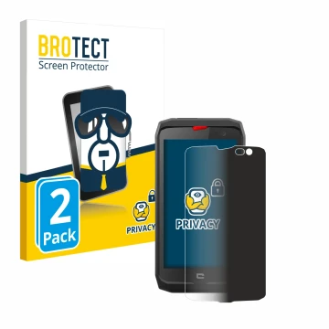 Vorderseite einer Produktverpackung mit dem Markenlogo BROTECT. Daneben ist das Gerät Crosscall Action X3 mit dem zugehörigen 