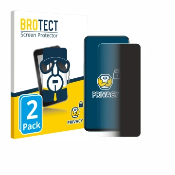 Vorderseite einer Produktverpackung mit dem Markenlogo BROTECT. Daneben ist das Gerät Oppo Reno 5G mit dem zugehörigen Display