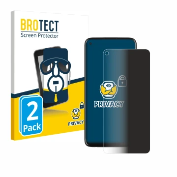 Vorderseite einer Produktverpackung mit dem Markenlogo BROTECT. Daneben ist das Gerät Motorola Moto G Stylus mit dem zugehörig