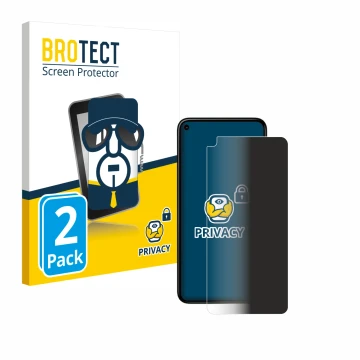 Vorderseite einer Produktverpackung mit dem Markenlogo BROTECT. Daneben ist das Gerät Google Pixel 5 mit dem zugehörigen Displ