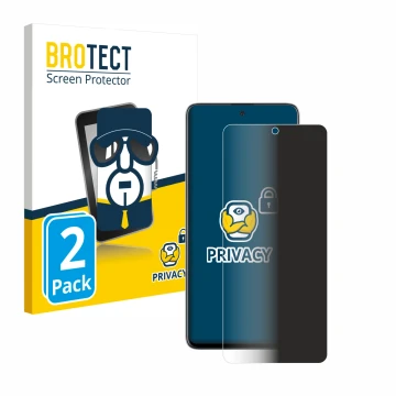 Vorderseite einer Produktverpackung mit dem Markenlogo BROTECT. Daneben ist das Gerät Samsung Galaxy A51 5G mit dem zugehörige