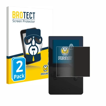 Vorderseite einer Produktverpackung mit dem Markenlogo BROTECT. Daneben ist das Gerät Analogue Pocket mit dem zugehörigen Disp