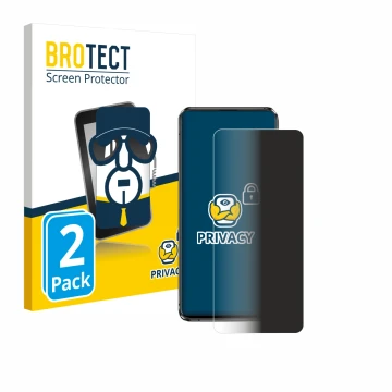 Vorderseite einer Produktverpackung mit dem Markenlogo BROTECT. Daneben ist das Gerät ASUS Zenfone 7 Pro ZS671KS mit dem zugeh