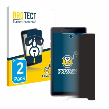 Vorderseite einer Produktverpackung mit dem Markenlogo BROTECT. Daneben ist das Gerät Bittium Tough Mobile 2 mit dem zugehörig