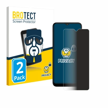 Vorderseite einer Produktverpackung mit dem Markenlogo BROTECT. Daneben ist das Gerät Motorola Moto G10 mit dem zugehörigen Di
