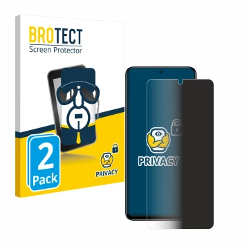 Vorderseite einer Produktverpackung mit dem Markenlogo BROTECT. Daneben ist das Gerät Xiaomi Redmi Note 11 Pro+ 5G mit dem zug