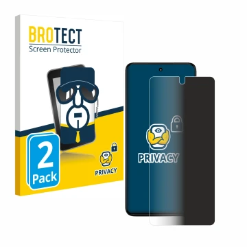 Vorderseite einer Produktverpackung mit dem Markenlogo BROTECT. Daneben ist das Gerät Motorola Moto G82 5G mit dem zugehörigen