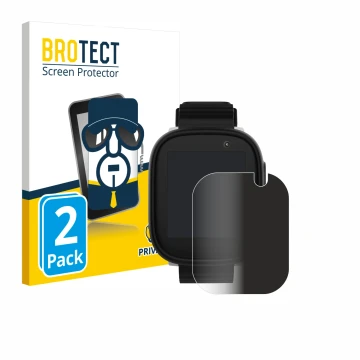 Vorderseite einer Produktverpackung mit dem Markenlogo BROTECT. Daneben ist das Gerät Xplora X6 Play 2022 (1. Generation) mit 