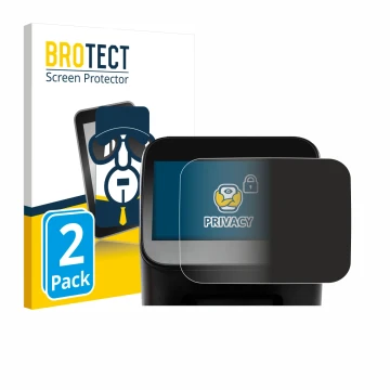 Vorderseite einer Produktverpackung mit dem Markenlogo BROTECT. Daneben ist das Gerät Shaper Origin Gen2 mit dem zugehörigen D