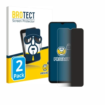 Vorderseite einer Produktverpackung mit dem Markenlogo BROTECT. Daneben ist das Gerät Ulefone Note 14 Pro mit dem zugehörigen 