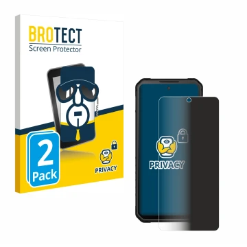 Vorderseite einer Produktverpackung mit dem Markenlogo BROTECT. Daneben ist das Gerät iiiF150 Raptor mit dem zugehörigen Displ