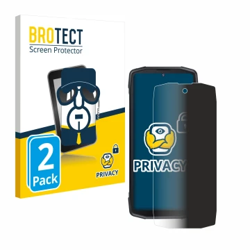 Vorderseite einer Produktverpackung mit dem Markenlogo BROTECT. Daneben ist das Gerät Cubot King Kong Star mit dem zugehörigen