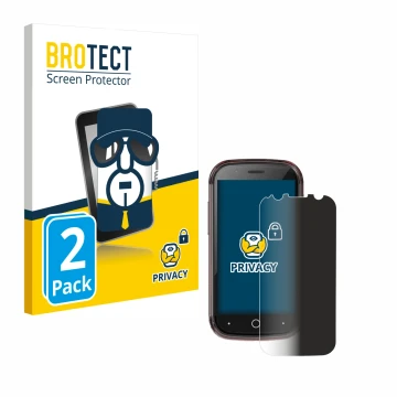 Vorderseite einer Produktverpackung mit dem Markenlogo BROTECT. Daneben ist das Gerät Unihertz Jelly Star mit dem zugehörigen 