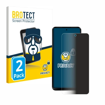 Vorderseite einer Produktverpackung mit dem Markenlogo BROTECT. Daneben ist das Gerät Motorola Moto G23 mit dem zugehörigen Di
