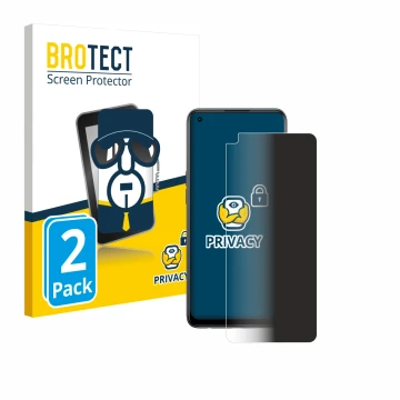 Vorderseite einer Produktverpackung mit dem Markenlogo BROTECT. Daneben ist das Gerät Oppo Reno 8T mit dem zugehörigen Display