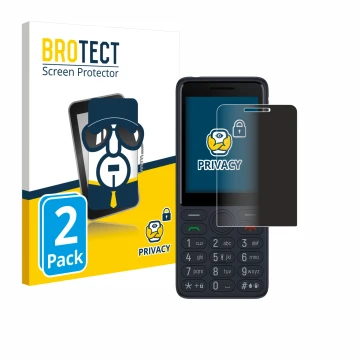 Vorderseite einer Produktverpackung mit dem Markenlogo BROTECT. Daneben ist das Gerät TCL Onetouch 4022s mit dem zugehörigen D