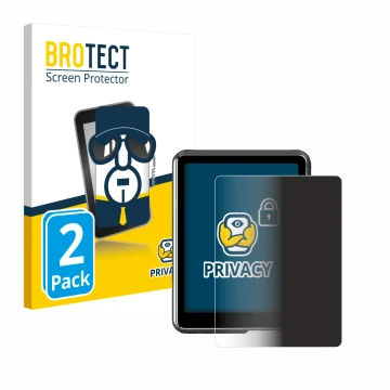 Vorderseite einer Produktverpackung mit dem Markenlogo BROTECT. Daneben ist das Gerät Mechen M3 mit dem zugehörigen Displaysch