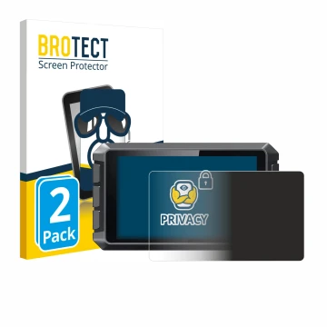 Vorderseite einer Produktverpackung mit dem Markenlogo BROTECT. Daneben ist das Gerät Creality Sonic Pad mit dem zugehörigen D