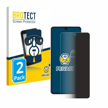 Vorderseite einer Produktverpackung mit dem Markenlogo BROTECT. Daneben ist das Gerät Oppo Reno 11 F mit dem zugehörigen Displ