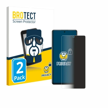 Vorderseite einer Produktverpackung mit dem Markenlogo BROTECT. Daneben ist das Gerät Xiaomi 11T 5G mit dem zugehörigen Displa