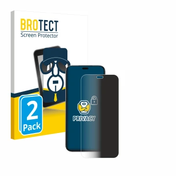 Vorderseite einer Produktverpackung mit dem Markenlogo BROTECT. Daneben ist das Gerät Honor 200 Lite mit dem zugehörigen Displ