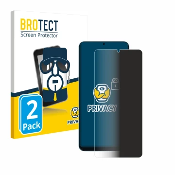 Vorderseite einer Produktverpackung mit dem Markenlogo BROTECT. Daneben ist das Gerät Oscal Modern 8 mit dem zugehörigen Displ