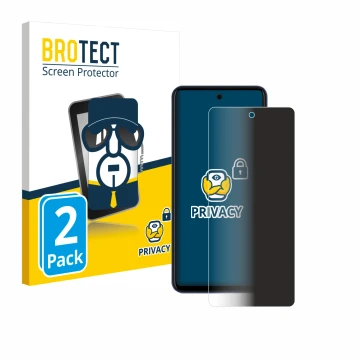Vorderseite einer Produktverpackung mit dem Markenlogo BROTECT. Daneben ist das Gerät Telekom T Phone 2 Pro mit dem zugehörige