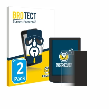 Vorderseite einer Produktverpackung mit dem Markenlogo BROTECT. Daneben ist das Gerät PocketBook Verse Pro Color mit dem zugeh