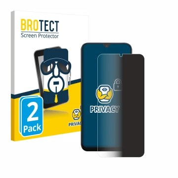 Vorderseite einer Produktverpackung mit dem Markenlogo BROTECT. Daneben ist das Gerät Volla Phone 22 mit dem zugehörigen Displ