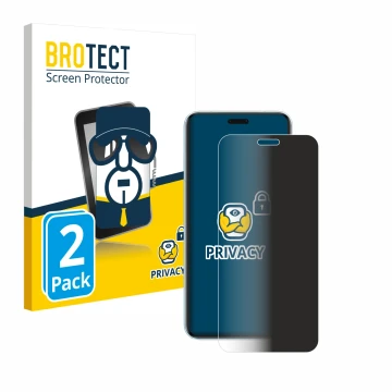 Vorderseite einer Produktverpackung mit dem Markenlogo BROTECT. Daneben ist das Gerät Honor Magic 7 RSR mit dem zugehörigen Di