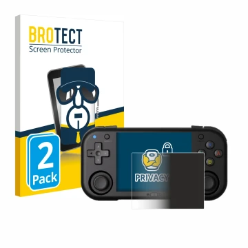 Vorderseite einer Produktverpackung mit dem Markenlogo BROTECT. Daneben ist das Gerät Magicx Mini Zero 28 mit dem zugehörigen 