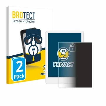 Vorderseite einer Produktverpackung mit dem Markenlogo BROTECT. Daneben ist das Gerät Meebook M8 7.8