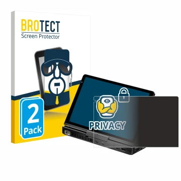 Vorderseite einer Produktverpackung mit dem Markenlogo BROTECT. Daneben ist das Gerät GPD Pocket 4 mit dem zugehörigen Display