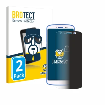 Vorderseite einer Produktverpackung mit dem Markenlogo BROTECT. Daneben ist das Gerät Zebra HC 25 mit dem zugehörigen Displays