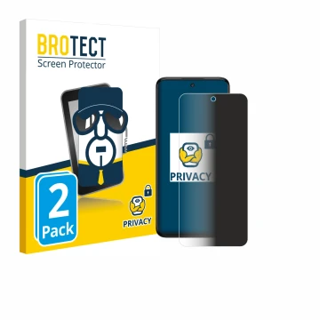 Vorderseite einer Produktverpackung mit dem Markenlogo BROTECT. Daneben ist das Gerät TCL 60 5G mit dem zugehörigen Displaysch