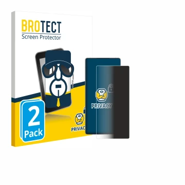 Vorderseite einer Produktverpackung mit dem Markenlogo BROTECT. Daneben ist das Gerät ZTE Nubia Red Magic 10S Pro+ mit dem zug
