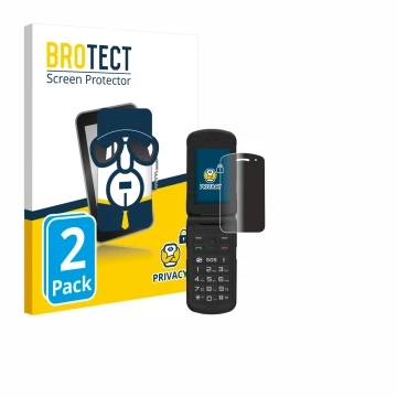 Vorderseite einer Produktverpackung mit dem Markenlogo BROTECT. Daneben ist das Gerät AGM M10 mit dem zugehörigen Displayschut