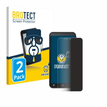 Vorderseite einer Produktverpackung mit dem Markenlogo BROTECT. Daneben ist das Gerät Emporia Smart ME7 mit dem zugehörigen Di