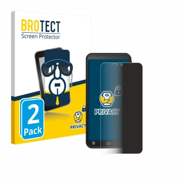 Vorderseite einer Produktverpackung mit dem Markenlogo BROTECT. Daneben ist das Gerät Emporia Smart 7 Lite mit dem zugehörigen