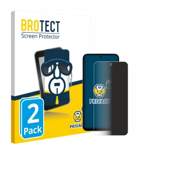 Vorderseite einer Produktverpackung mit dem Markenlogo BROTECT. Daneben ist das Gerät Xiaomi Redmi 15 4G mit dem zugehörigen D