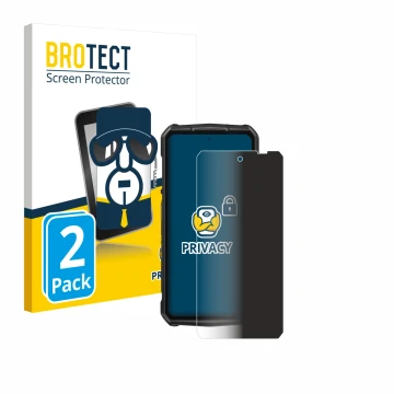 Vorderseite einer Produktverpackung mit dem Markenlogo BROTECT. Daneben ist das Gerät Ulefone Armor 29 Ultra mit dem zugehörig